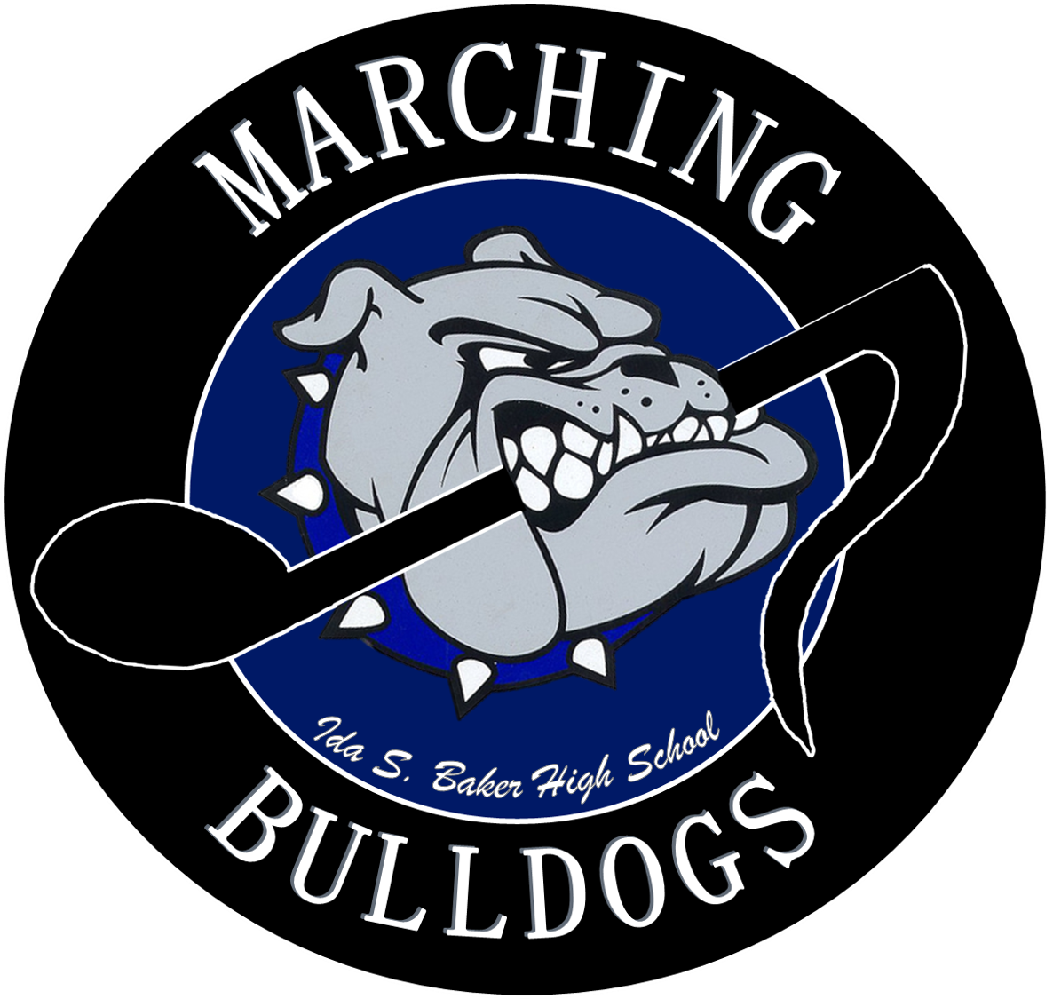 Marching Band Circle Logo